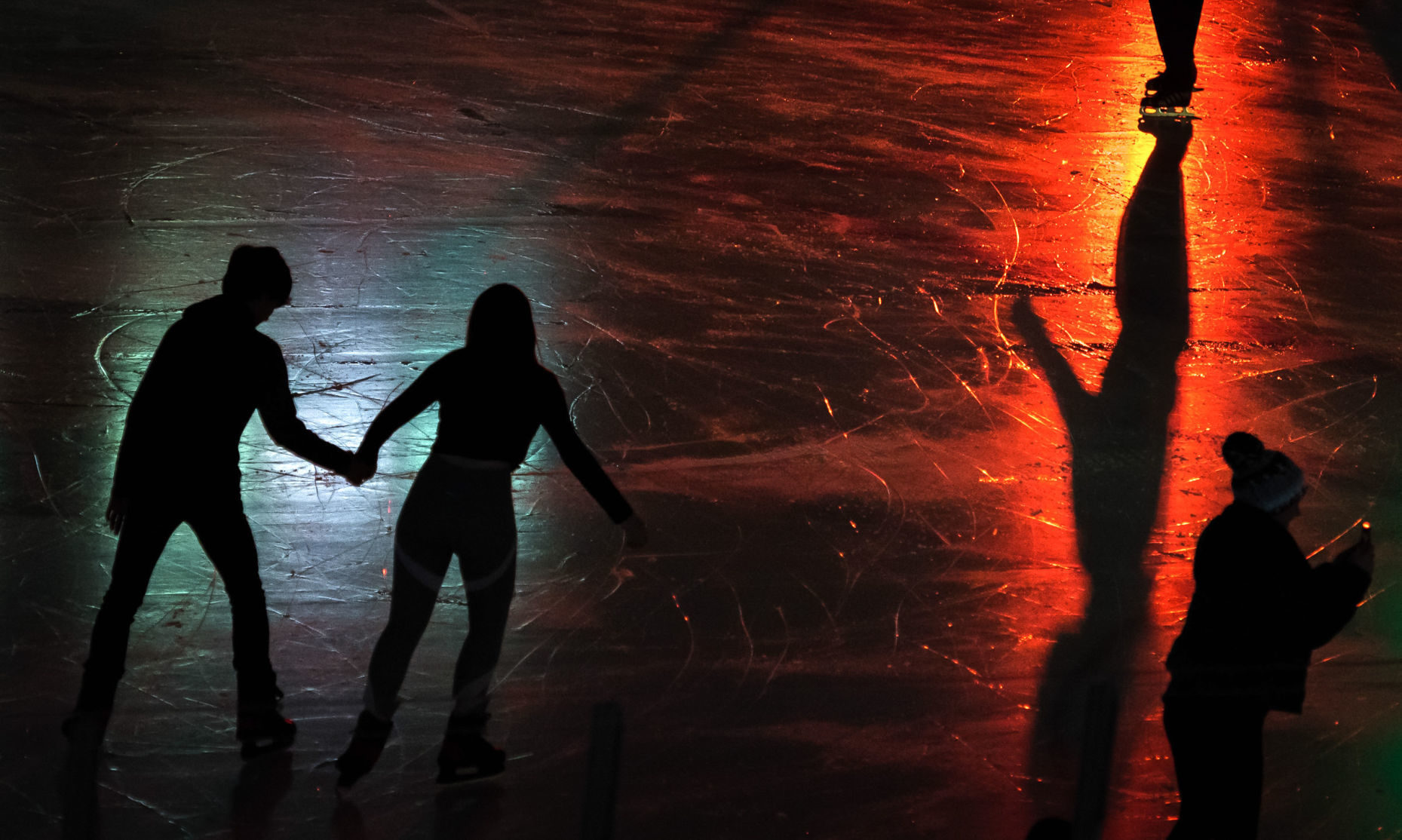 Ice Skating at Winston-Salem Fairgrounds Annex